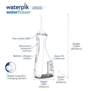 Bevielis burnos irigatorius Waterpik WP-580 - Image 6